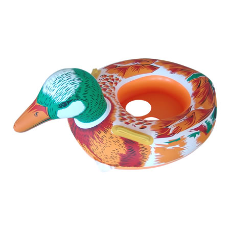 Duck ring,baby boat